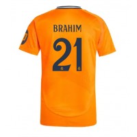 Camiseta Real Madrid Brahim Diaz #21 Visitante Equipación 2024-25 manga corta